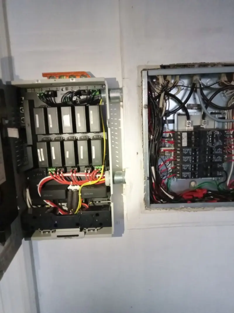 Electrical panel upgrade completed for Commercial Electrician Services in Laurel